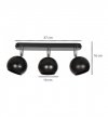 Plafon nowoczesny - SMART 1435/3 LIGHT HOME