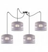 Lampa wisząca z abażurami - SPIDER LOLLIPOP 2170/4/35 LIGHT HOME