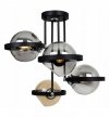 Lampa sufitowa ze szklanymi kloszami - RING 2340/4/MIX LIGHT HOME