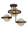 Lampa sufitowa ze szklanymi kloszami - RING HAGA 2345/3/M LIGHT HOME