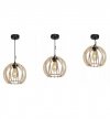 Zwis wiszący pojedynczy dekoracyjny - TIMBER 2361/1 LIGHT HOME