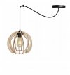 Zwis wiszący pojedynczy dekoracyjny - SPIDER TIMBER 2361/1 LIGHT HOME
