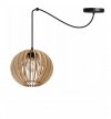 Zwis wiszący pojedynczy dekoracyjny - SPIDER TIMBER 2362/1 LIGHT HOME