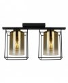 Lampa sufitowa ze szklanymi kloszami - HELLA CAGE 2365/2/Z LIGHT HOME