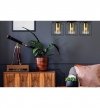 Lampa sufitowa ze szklanymi kloszami - HELLA CAGE 2365/3/Z LIGHT HOME
