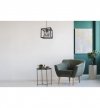 Lampa wisząca nowoczesna - HAGA CAGE 2370/1/G LIGHT HOME