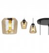 Lampa wisząca ze szklanymi kloszami - RIJEKA 2383/3/OW/M LIGHT HOME