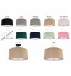 LAMPA SUFITOWA PLAFON ABAŻUR WELUROWY KOLORY MEDIOLAN LIGHT HOMELAMPA SUFITOWA PLAFON ABAŻUR WELUROWY KOLORY MEDIOLAN LIGHT HOME