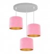 Lampa wisząca z abażurami - MEDIOLAN 2360/3OW LIGHT HOME