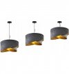 Lampa wisząca z abażurami - MEDIOLAN 2355/1/SJS LIGHT HOME