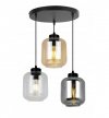Lampa wisząca ze szklanymi kloszami - NOVALJA 2395/3OW/MIX LIGHT HOME