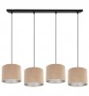 Lampa abażur materiałowa - MEDIOLAN 2360/4L/C LIGHT HOME