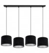 Lampa abażur materiałowa - MEDIOLAN 2360/4L/C LIGHT HOME