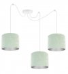 Lampa abażur materiałowa - SPIDER MEDIOLAN 2360/3/C LIGHT HOME