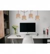Lampa abażur materiałowa - SPIDER MEDIOLAN 2360/4/C LIGHT HOME