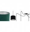 Lampa abażur materiałowa - SPIDER MEDIOLAN 2360/5/C LIGHT HOME