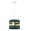 Lampa wisząca ELEGANCE GOLD, styl nowoczesny, metal, regulacja wysokości, abażur LIGHT HOME