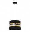 Lampa wisząca ELEGANCE GOLD, styl nowoczesny, metal, regulacja wysokości, abażur LIGHT HOME