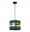 Lampa wisząca ELEGANCE GOLD, styl nowoczesny, metal, regulacja wysokości, abażur LIGHT HOME