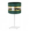 Lampa nocna Elegance Gold, abażur, metalowa konstrukcja, E27 LIGHT HOME
