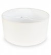Nowoczesny abażur MATERO, okrągły, szerokość 40 cm, 13 kolorów, E27 LIGHT HOME