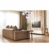 Lampa Wisząca Sufitowa z Regulacją, Żyrandol Metalowy, Bezbarwne Szklane Klosze, E14 LIGHT HOME