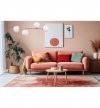 Lampa sufitowa SIENA, 4 szklane klosze, złota konstrukcja, okrągła podsufitka, źródło światła E14 LIGHT HOME