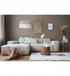 Lampa wisząca WOOD, minimalistyczny abażur z fornirem dębowym, E27
