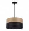 Lampa wisząca WOOD, elegancki żyrandol do jadalni i salonu, E27