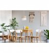 Lampa wisząca WOOD, naturalny abażur z forniru dębowego o średnicy 20cm