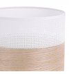 Lampa wisząca WOOD, naturalny abażur z forniru dębowego o średnicy 20cm