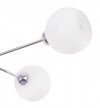 Lampa sufitowa ASTURIA, elegancki żyrandol chrom do kuchni, sypialni, jadalni, E27