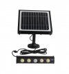 Lampa solarna ogrodowa TALENT, naświetlacz LED z czujnikiem ruchu i zmierzchu