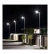 Lampa solarna VIA, uliczna, zewnętrzna, LED, czujnik ruchu i zmierzchu, pilot, 50W