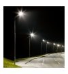 Lampa uliczna VIA, latarnia solarna, ogrodowa, LED, czujnik PIR i zmierzchowy, 200W
