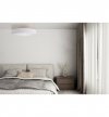 Lampa typu plafon WOOD, biało-beżowy okrągły żyrandol 50cm, elegancki, 3xE27