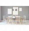OUTLET -10% Regulowana lampa wisząca, prostokątna podsufitka, 2 welurowe abażury, 20 cm, kolor zielony, E27