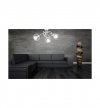 Stylowa Lampa Sufitowa Loft Chromowana