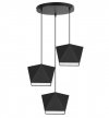 Lampa wisząca z abażurami - DIAMOND 1500/3/OW LIGHT HOME