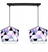 Lampa wisząca z abażurem - GARO 2120/2 LIGHT HOME