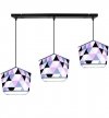 Lampa wisząca z abażurem - GARO 2120/3 LIGHT HOME