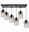 Lampa wisząca ze szklanymi kloszami - NIKI 2195/6 LIGHT HOME