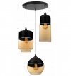 Lampa wisząca ze szklanymi kloszami - OSLO 2234/3/OW/M/MIX LIGHT HOME