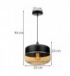 Lampa wisząca ze szklanymi kloszami - OSLO 2233/1/M LIGHT HOME