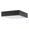 NOWODVORSKI LAMPA SUFITOWA PLAFON LID SQUARE LED 25W KWADRATOWY  CZARNY