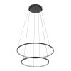 NOWODVORSKI CIRCOLO LED 10864 LAMPA WISZĄCA KOŁO RING OBRĘCZ CZARNY