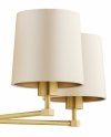 LAMPA WISZĄCA ZŁOTA BEŻOWA SATYNA DO SYPIALNI ŻYRANDOL DUŻY DO SALONU MOSIĘŻNY ZŁOTY SZCZOTKOWANY BEŻOWE ABAŻURY KLASYCZNY GLAMOUR ARGON PRINCETON 2187