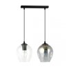 LAMPA WISZĄCA CZARNA NAD STÓŁ DO KUCHNI JADALNI SALONU EMIBIG ISTAR 2 BL MIX