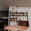 LAMPA WISZĄCA CZARNA NAD STÓŁ DO KUCHNI JADALNI SALONU EMIBIG ISTAR 3 BL PREMIUM MIX