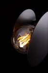 LAMPA NOWOCZESNA DEKORACYJNA EMIBIG MINERVA 2 BLACK